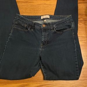 BANANA REPUBLIC Women's Skinny Leg Stretch Jeans Dark Wash Blue Denim Sz 28/6